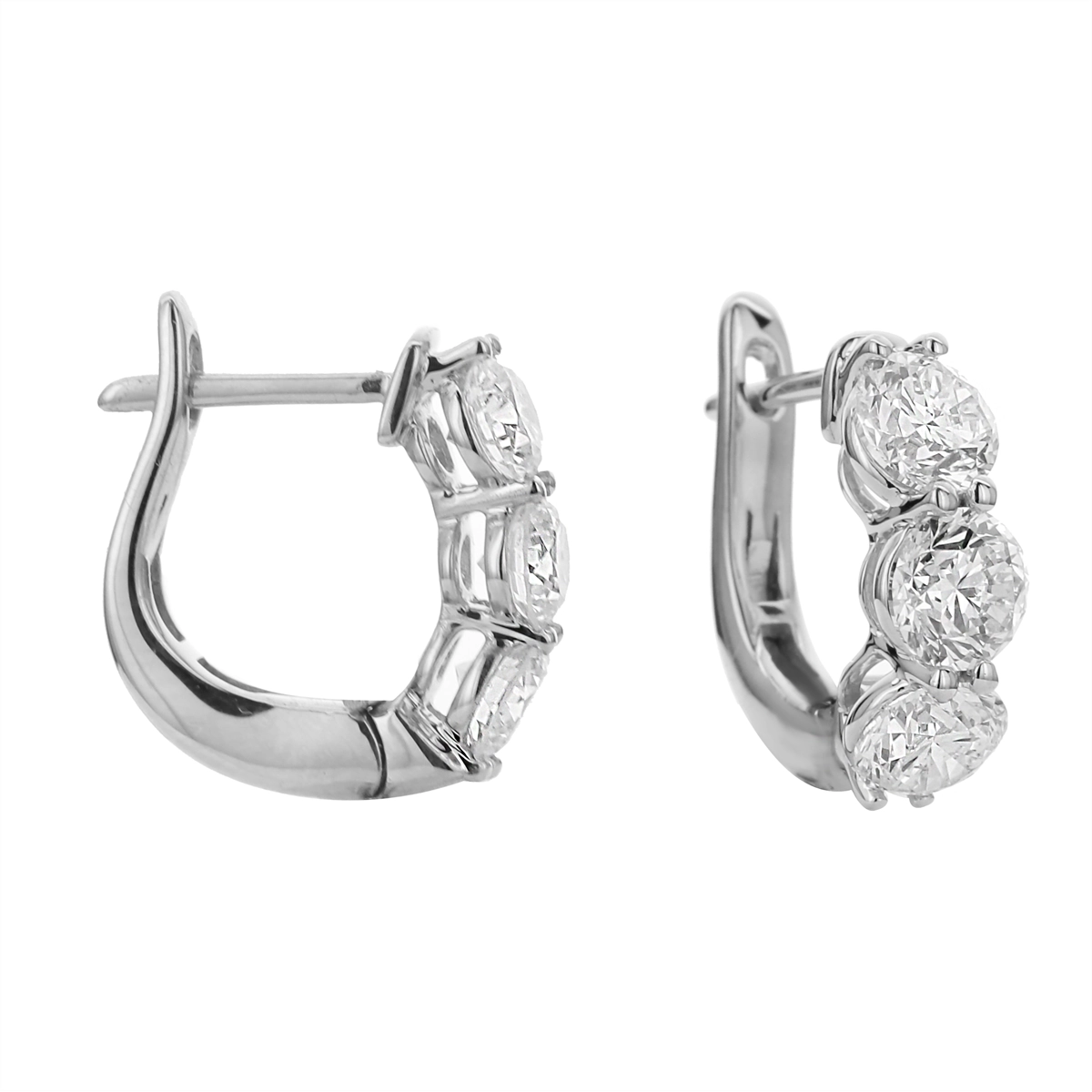 Earrings Earrings in White Gold containing Diamond 450055