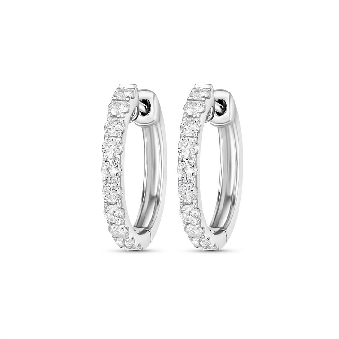Earrings Earrings in White Gold containing Diamond 450057