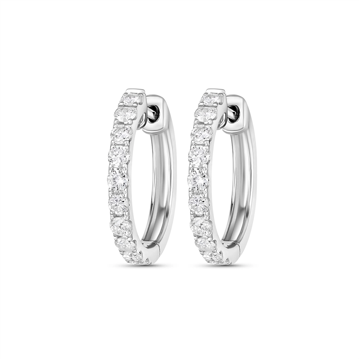 Earrings Earrings in White Gold containing Diamond 450057