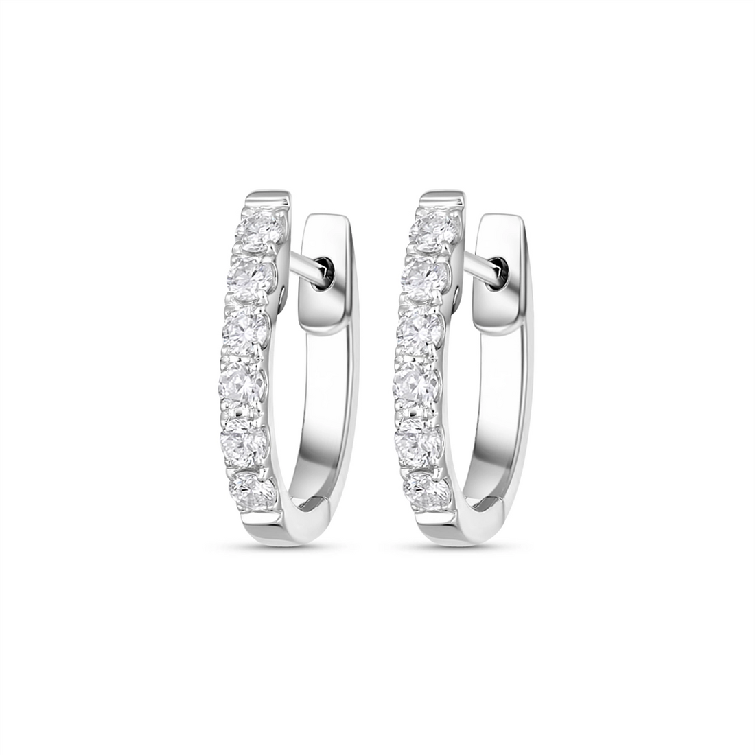 Earrings Earrings in White Gold containing Diamond 450062