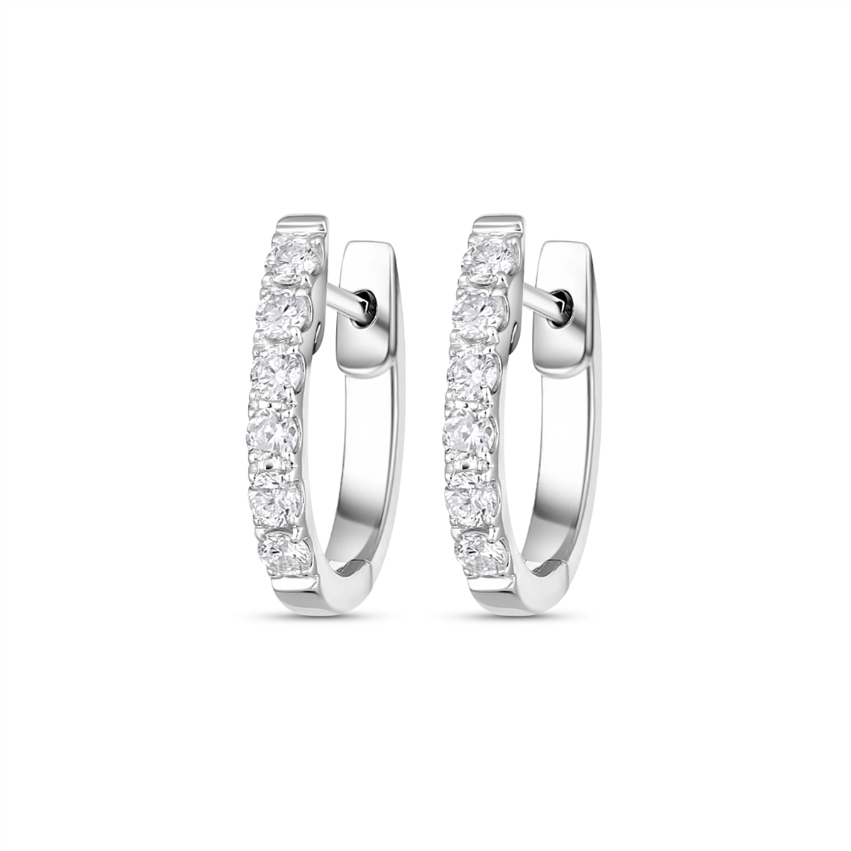 Earrings Earrings in White Gold containing Diamond 450062