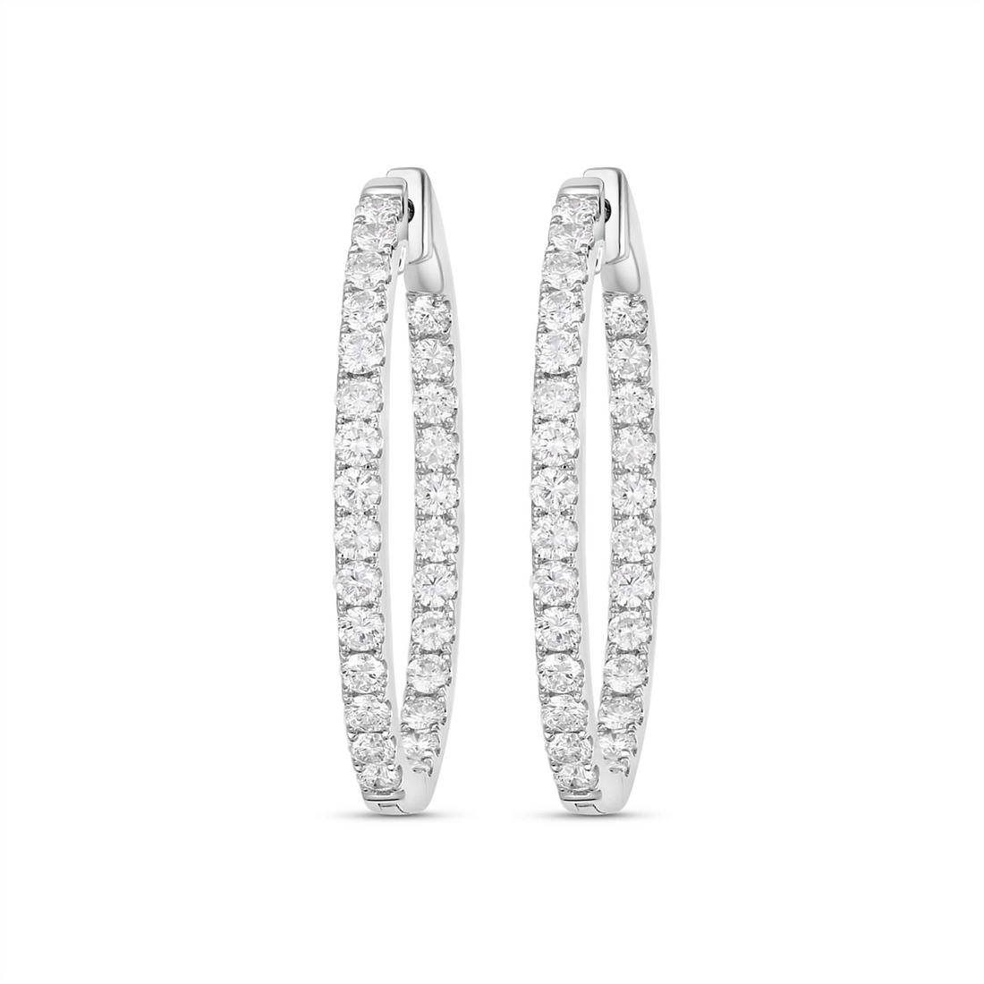 Earrings Earrings in White Gold containing Diamond 450066