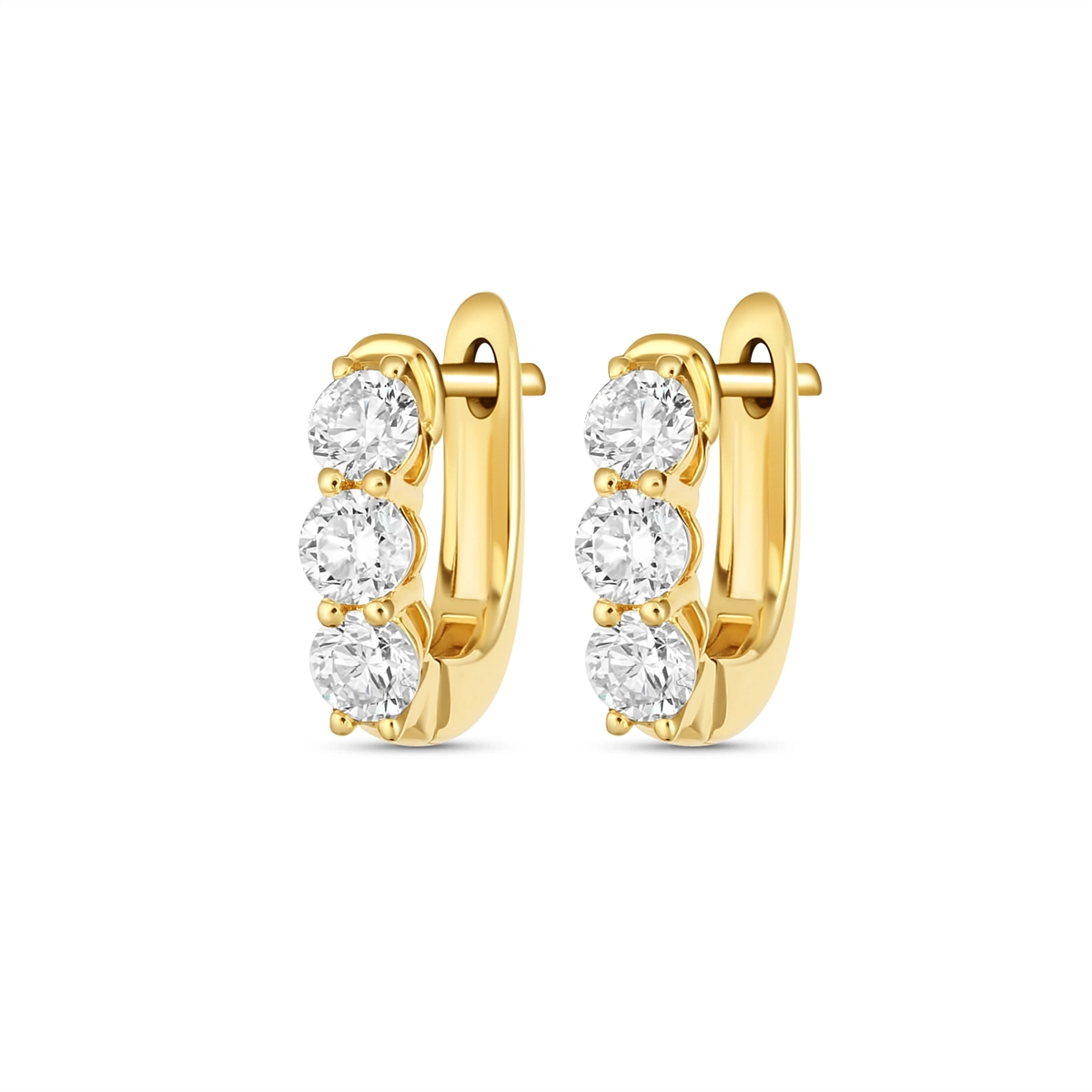 Earrings Earrings in Yellow Gold containing Diamond 450070