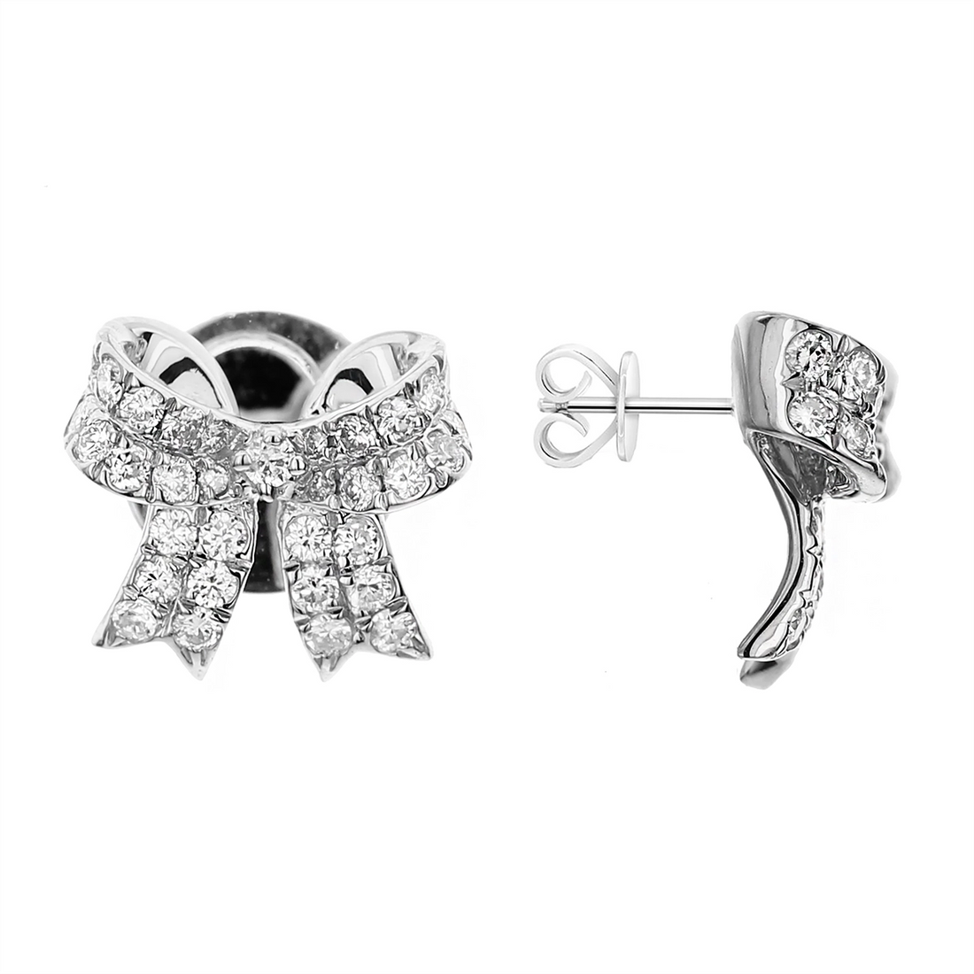 Earrings Earrings in White Gold containing Diamond 450072