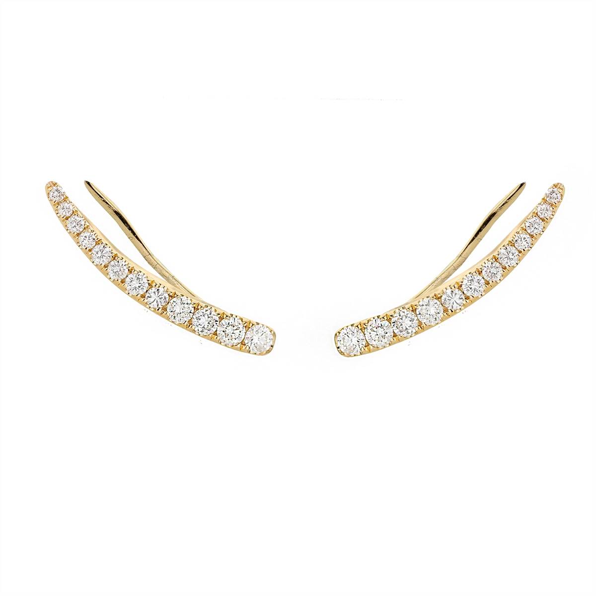 Earrings Earrings in Yellow Gold containing Diamond 450074