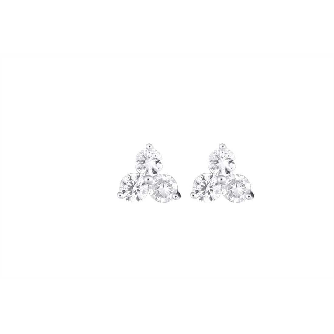 Earrings Earrings in White Gold containing Diamond 450075