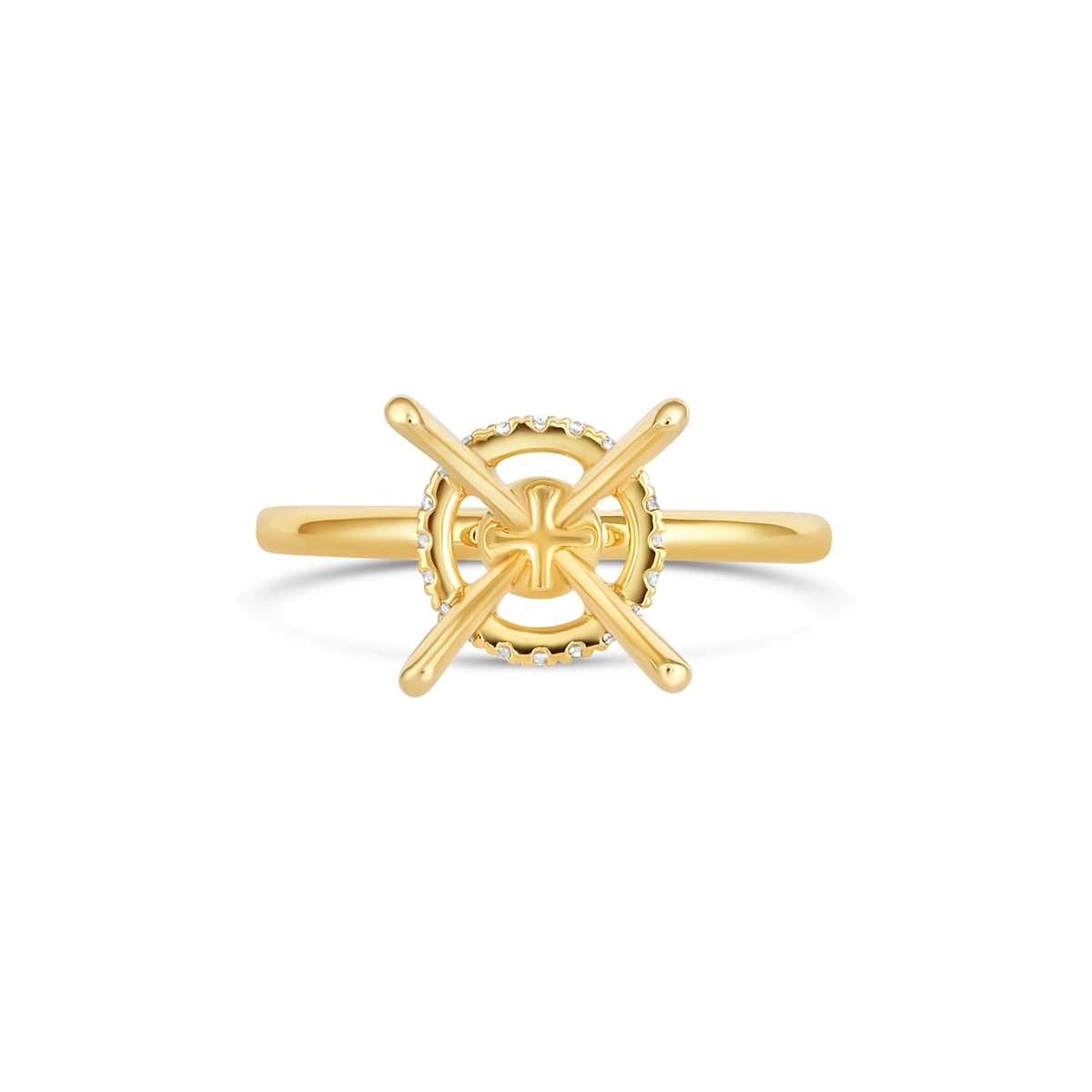 Engagement Collections Engagement Rings in Yellow Gold containing Diamond 450099