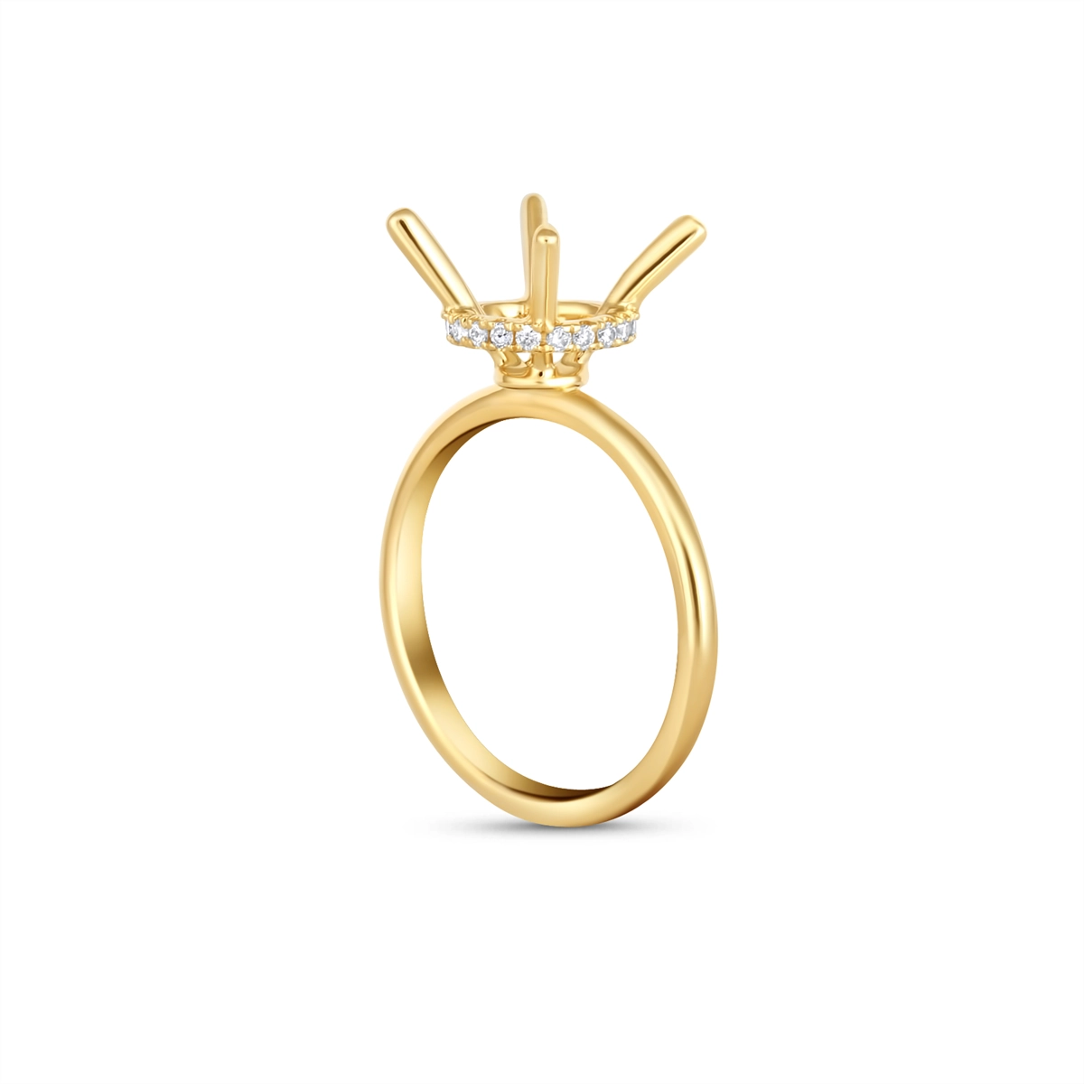 Engagement Collections Engagement Rings in Yellow Gold containing Diamond 450099