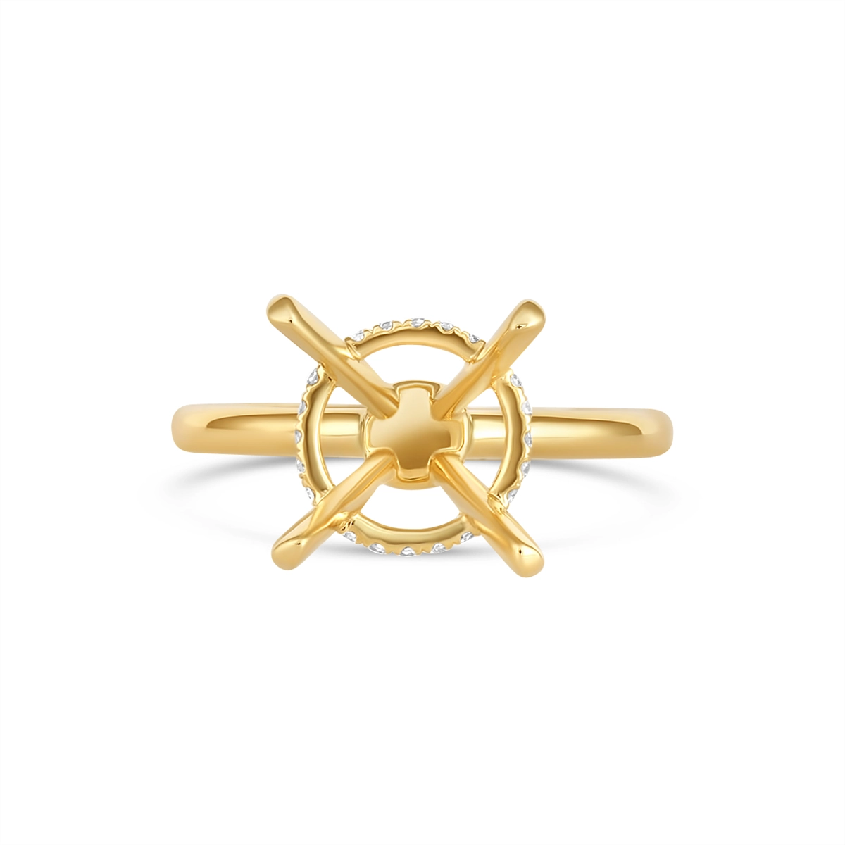 Engagement Collections Engagement Rings in Yellow Gold containing Diamond 450100
