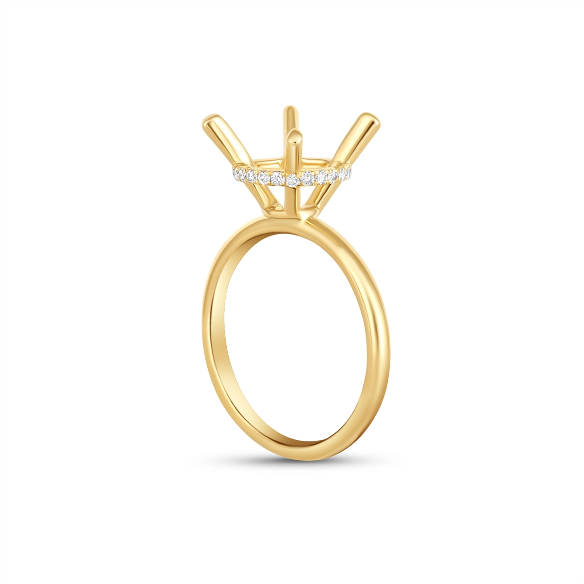 Engagement Collections Engagement Rings in Yellow Gold containing Diamond 450100
