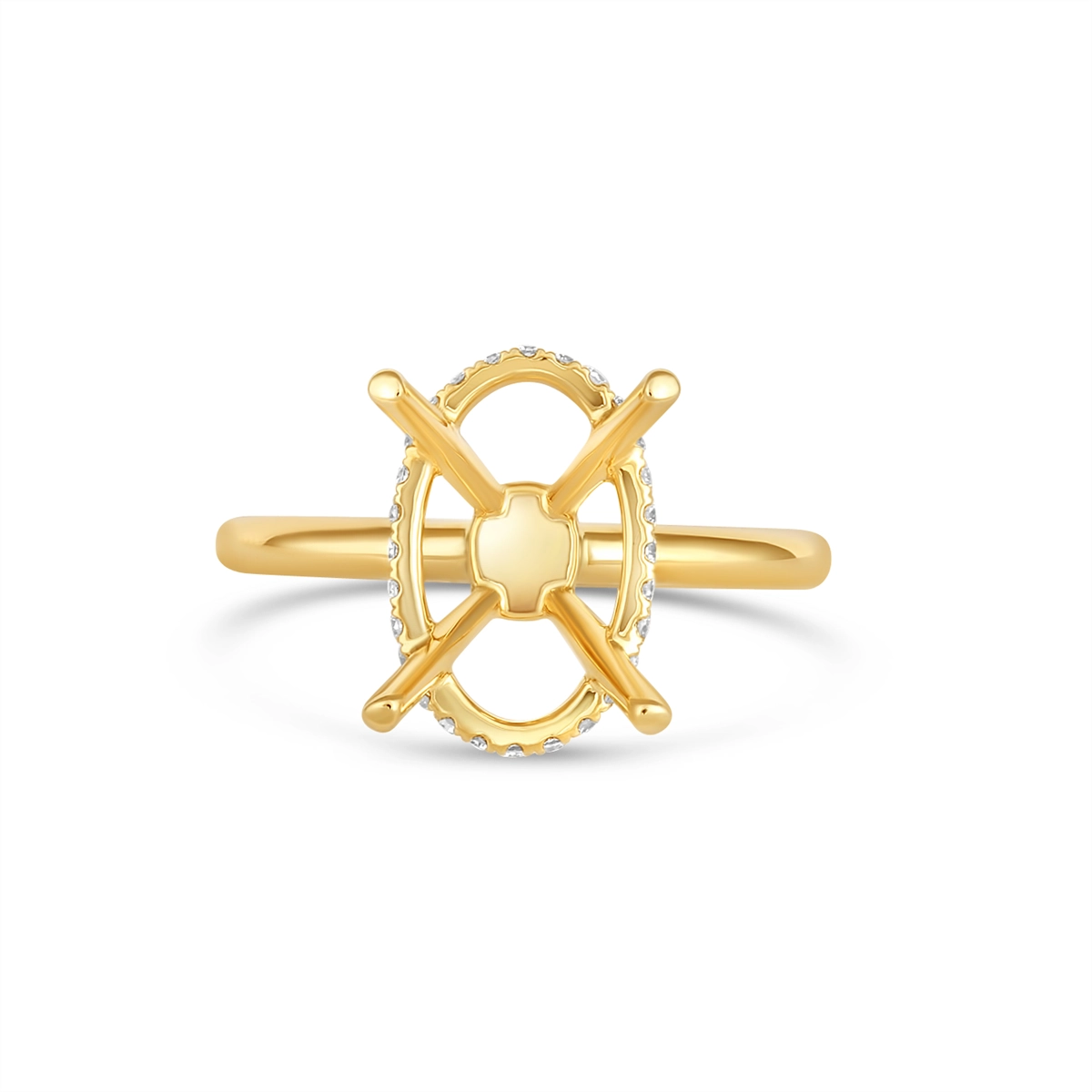 Engagement Collections Engagement Rings in Yellow Gold containing Diamond 450101