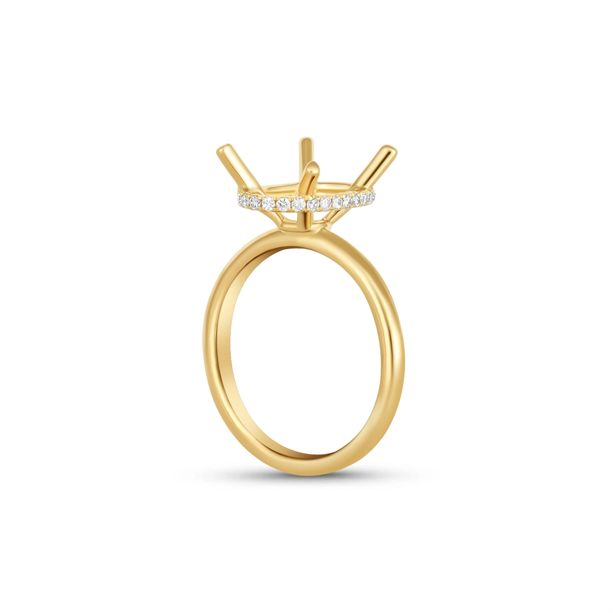 Engagement Collections Engagement Rings in Yellow Gold containing Diamond 450101