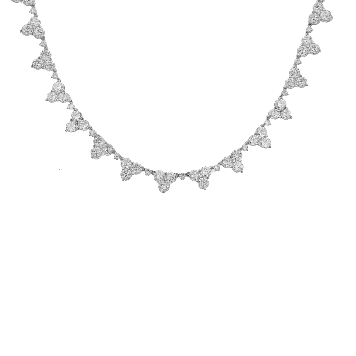 Necklaces Necklaces in White Gold containing Diamond 450102
