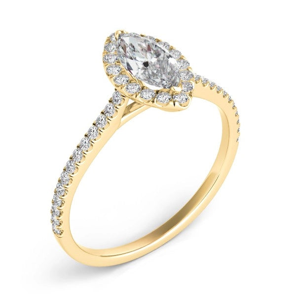 Engagement Collections Engagement Rings in Yellow Gold containing Diamond 450108