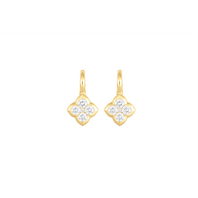 Frederic Sage Earrings in Yellow Gold containing Diamond E28291S-4-YG