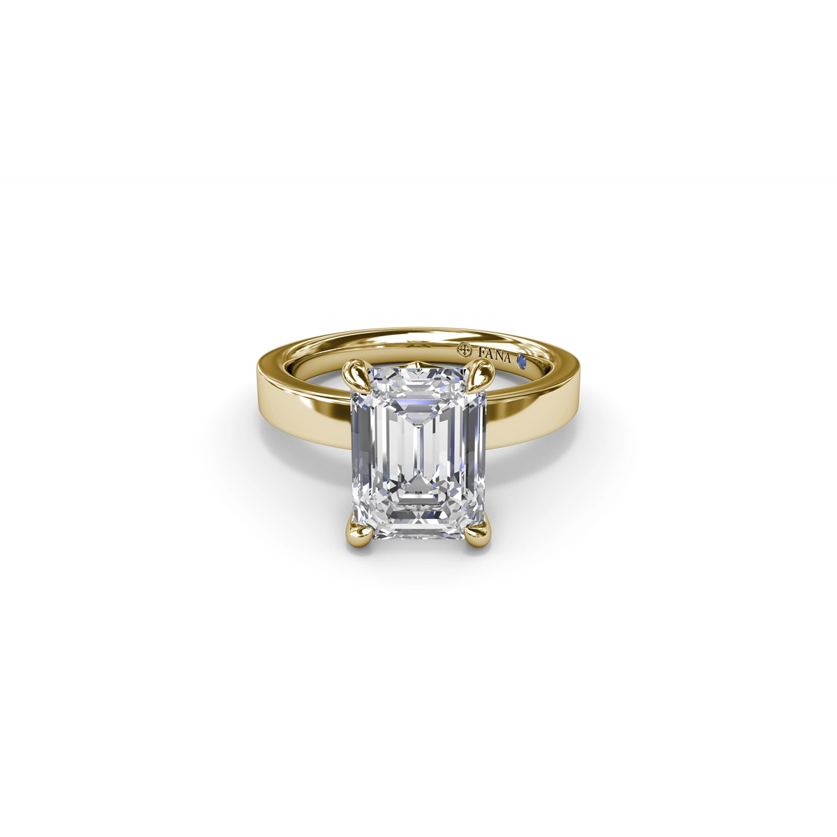 Fana Engagement Rings in Yellow Gold containing Diamond S4383-3_0CT-EC-14KYG
