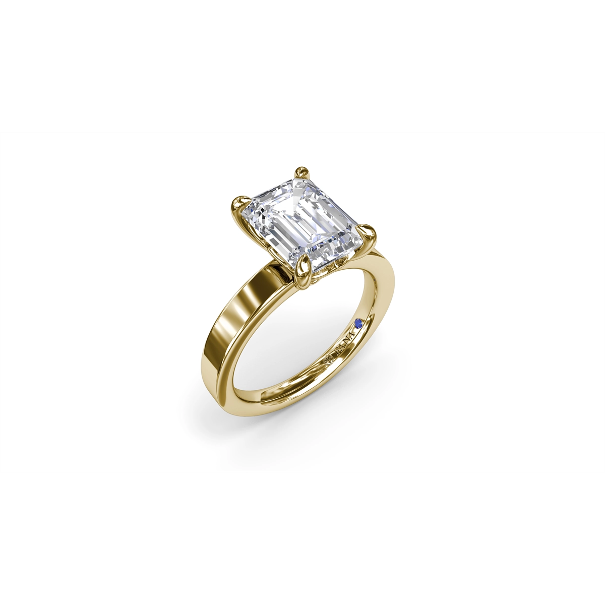 Fana Engagement Rings in Yellow Gold containing Diamond S4383-3_0CT-EC-14KYG