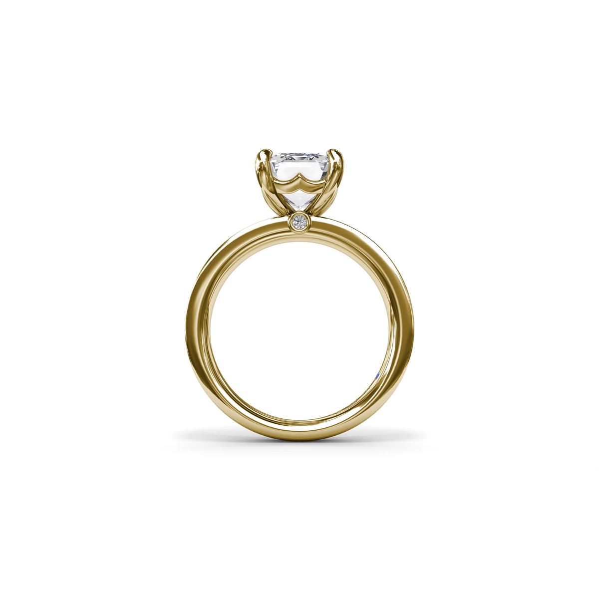 Fana Engagement Rings in Yellow Gold containing Diamond S4383-3_0CT-EC-14KYG