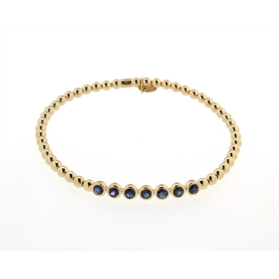 Hulchi Belluni Bracelets in Yellow Gold containing Sapphire 22317BL-YS