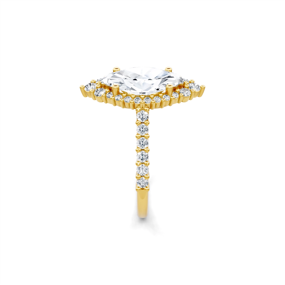 Engagement Collections Engagement Rings in Yellow Gold containing Diamond 450307