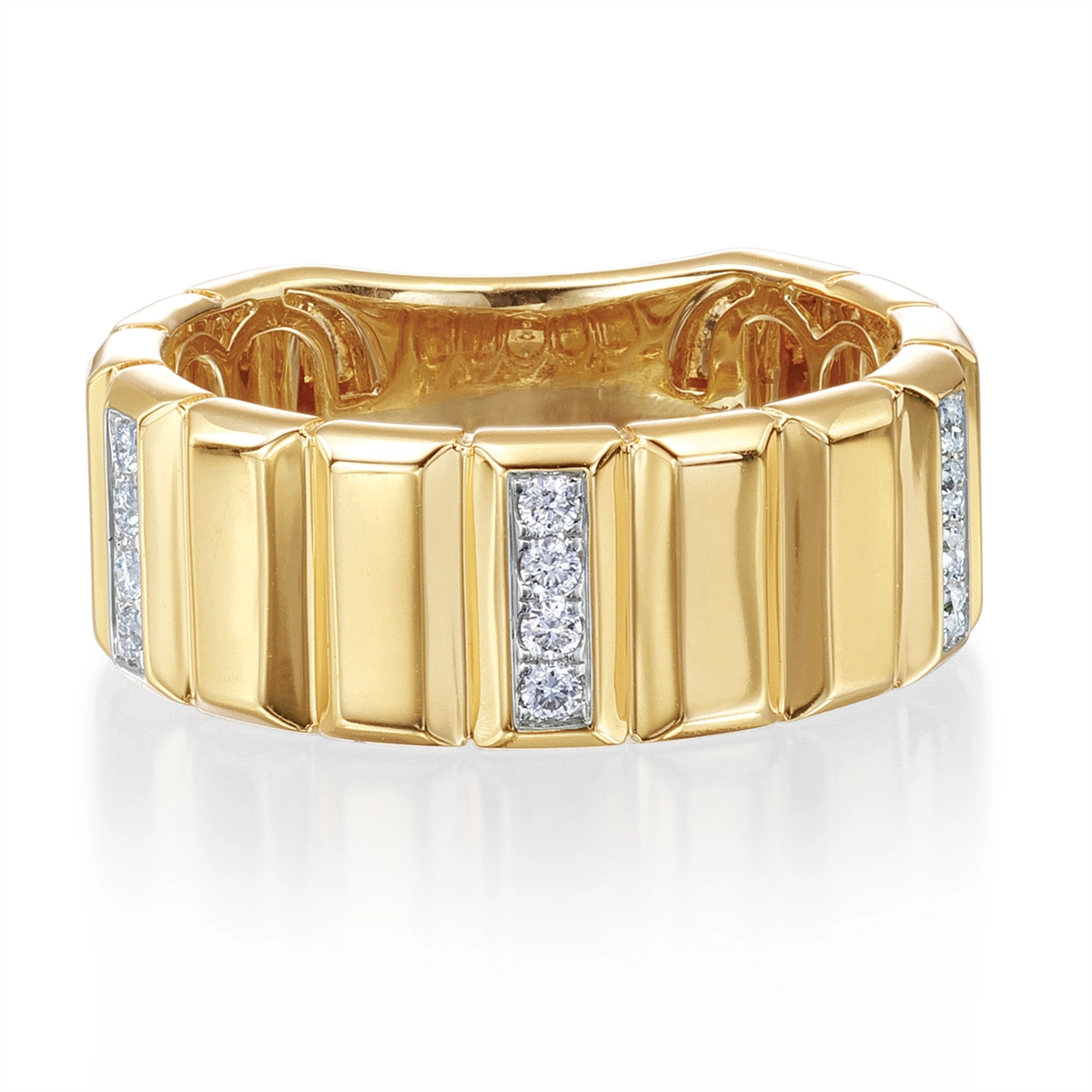 Rings Rings in Yellow Gold containing Diamond 450325