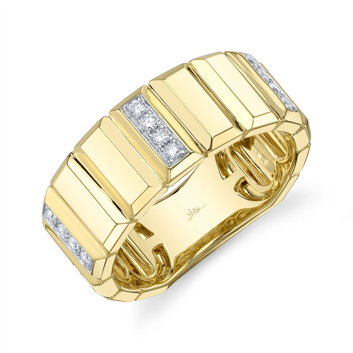 Rings Rings in Yellow Gold containing Diamond 450325