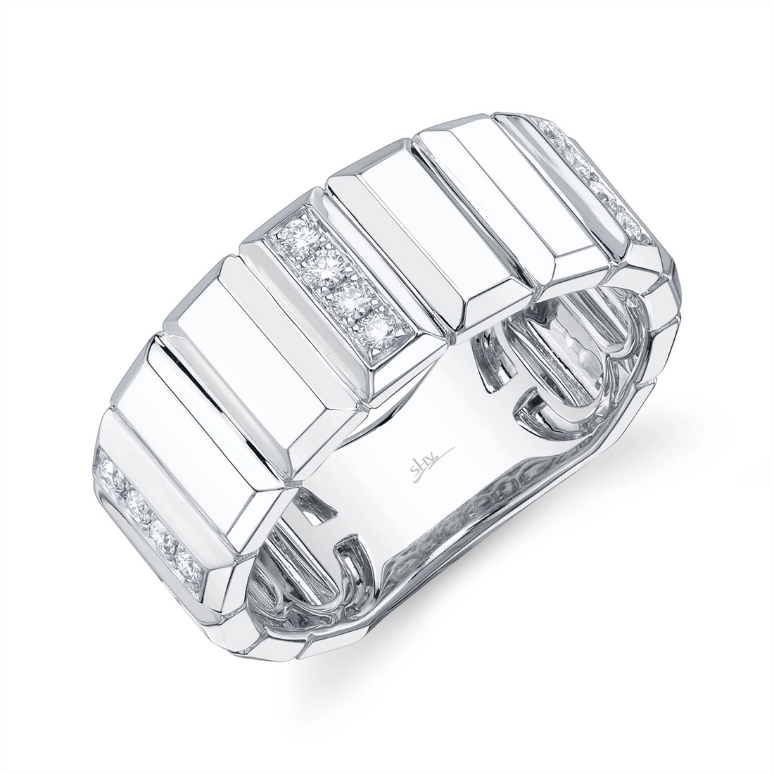 Wedding Bands Rings in White Gold containing Diamond 450326
