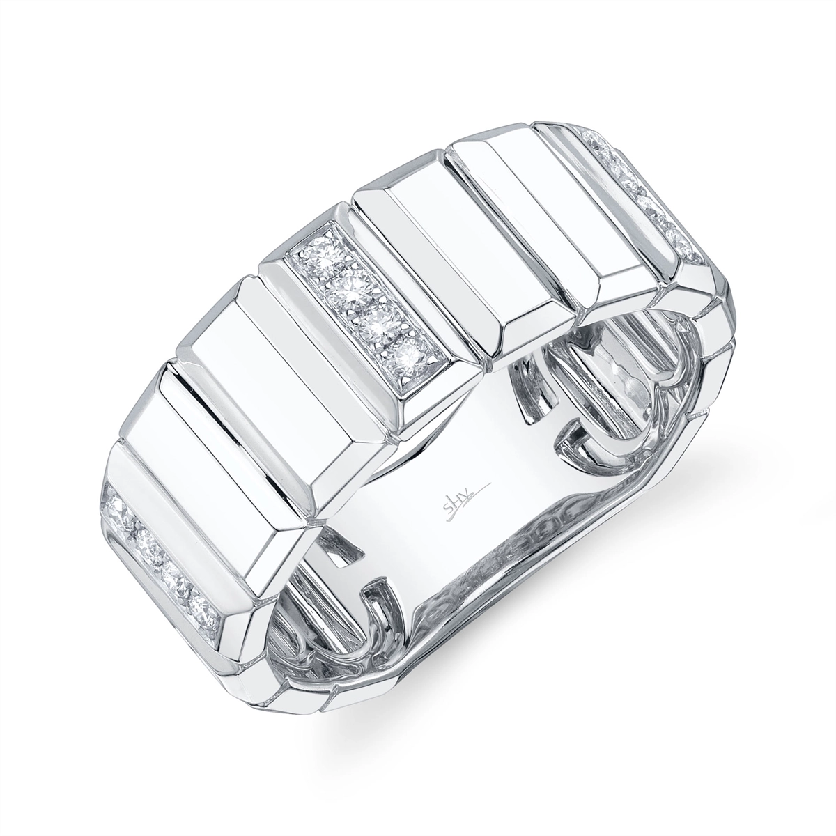 Wedding Bands Rings in White Gold containing Diamond 450326