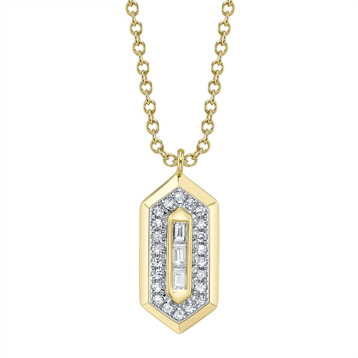 Necklaces Necklaces in Yellow Gold containing Diamond 450327