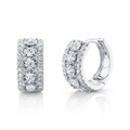 Earrings Earrings in White Gold containing Diamond 450332