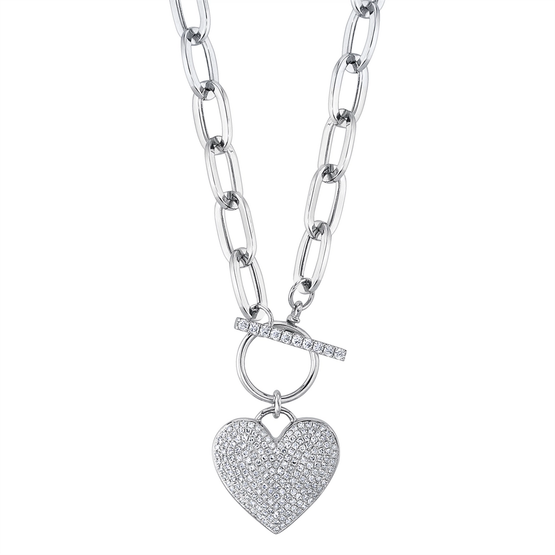 Necklaces Necklaces in White Gold containing Diamond 450337
