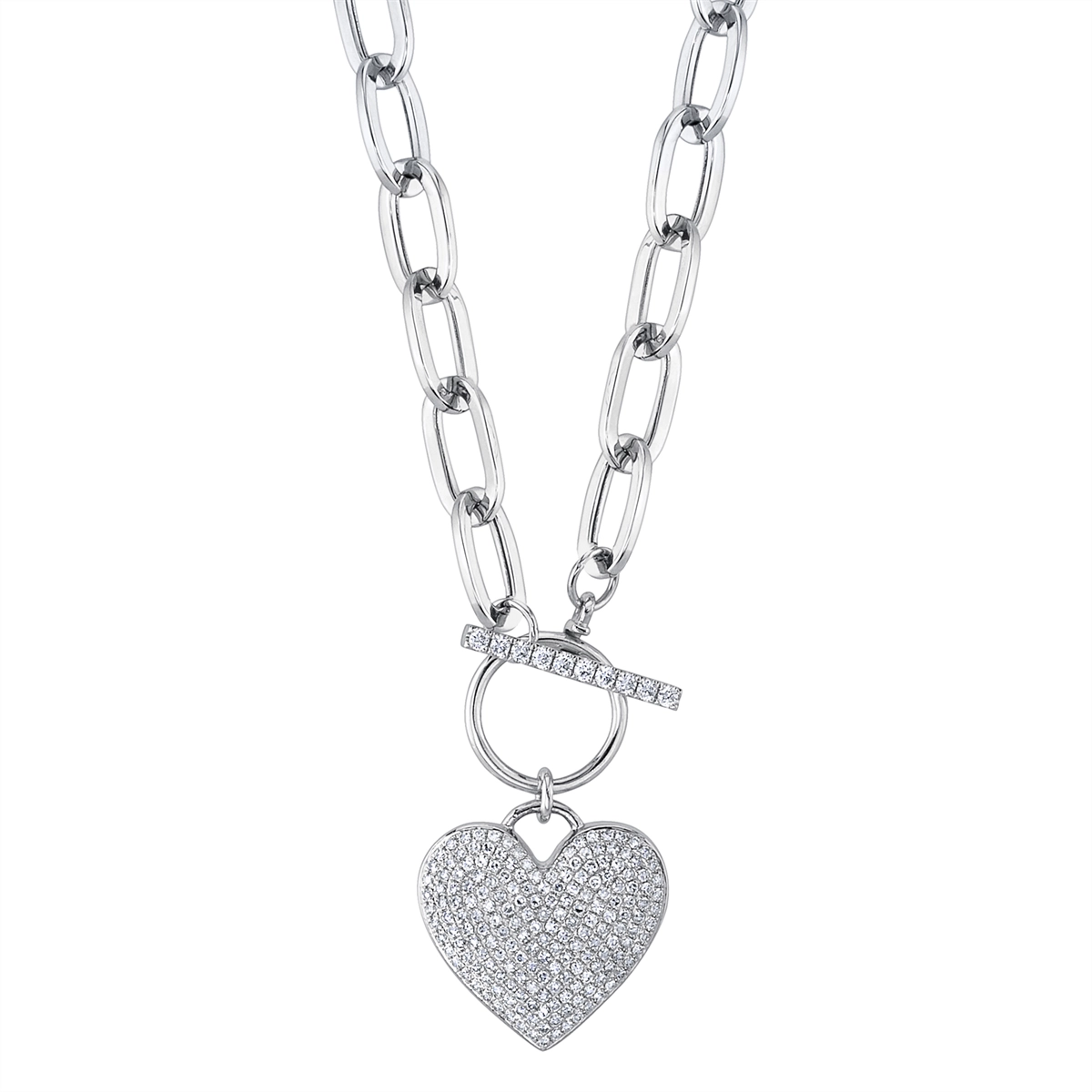 Necklaces Necklaces in White Gold containing Diamond 450337