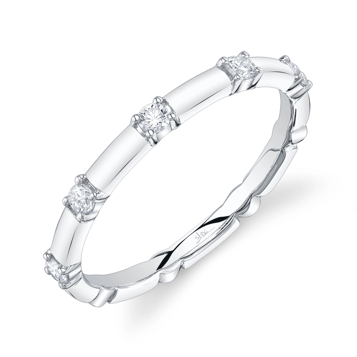 Wedding Bands Wedding Rings in White Gold containing Diamond 450340