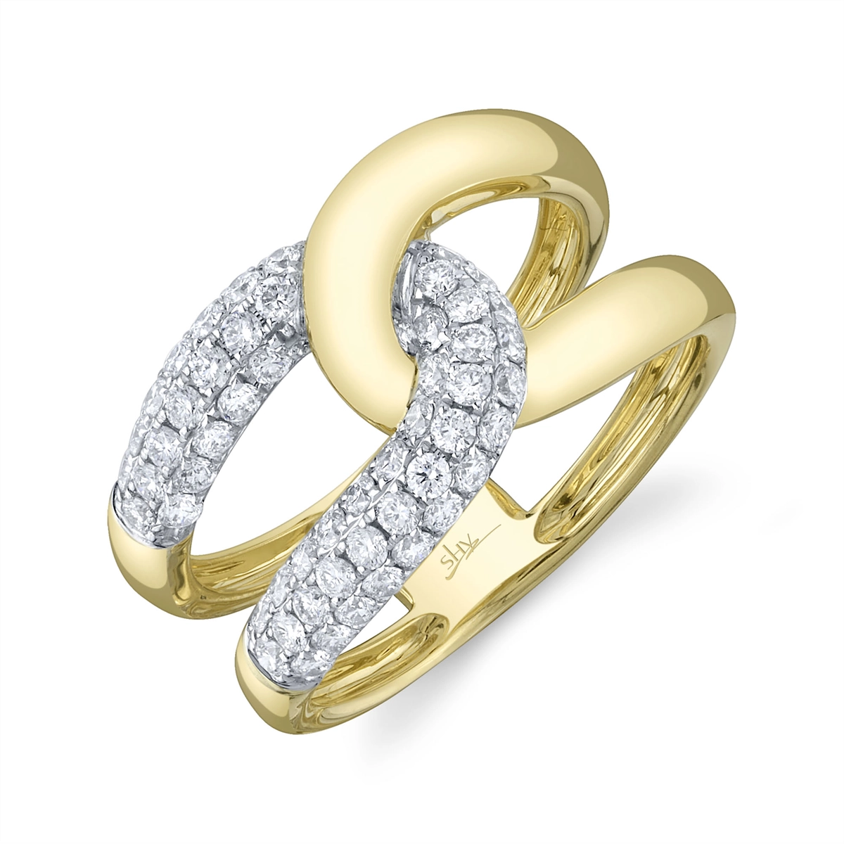 Rings Rings in Mixed Metals containing Diamond 450345