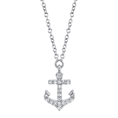 Necklaces Necklaces in White Gold containing Diamond 450356