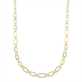 Necklaces Necklaces in Yellow Gold containing Diamond 450378