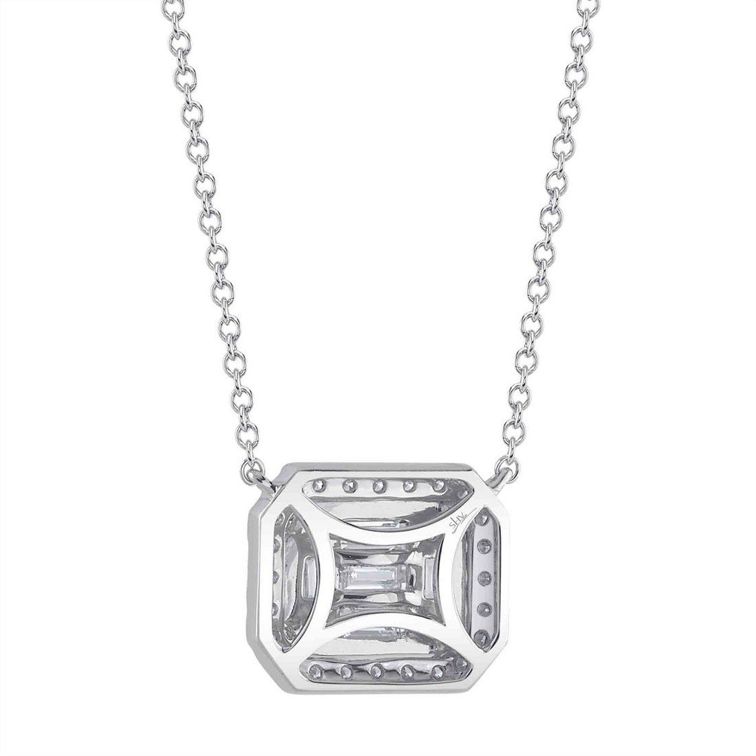 Necklaces Necklaces in White Gold containing Diamond 450381
