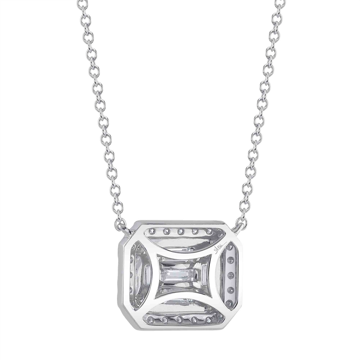 Necklaces Necklaces in White Gold containing Diamond 450381