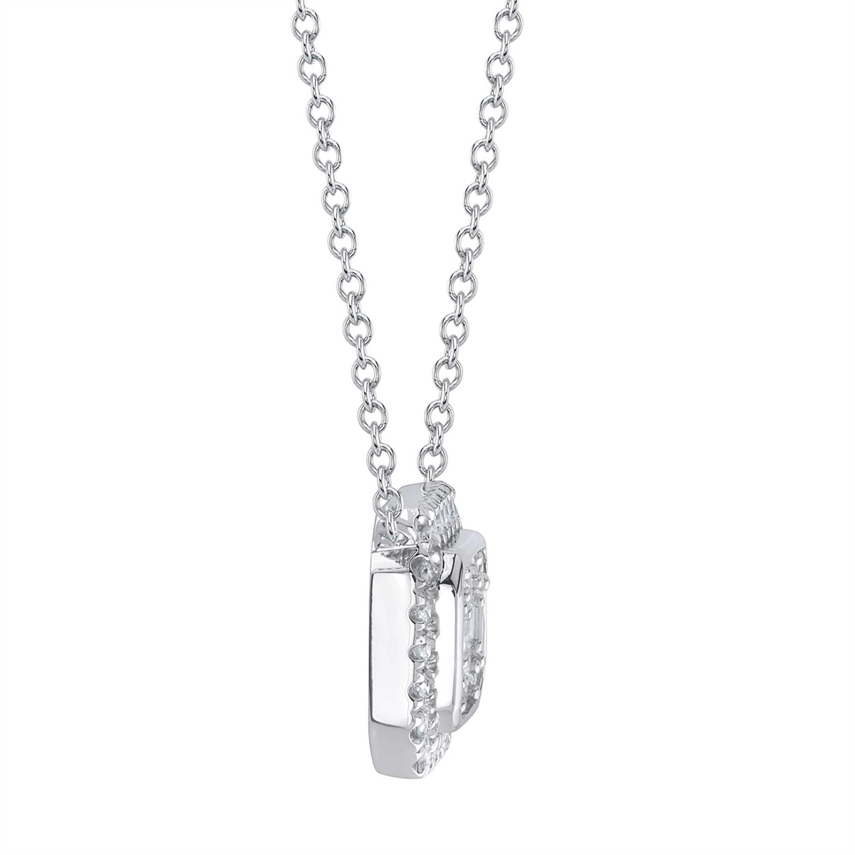 Necklaces Necklaces in White Gold containing Diamond 450381