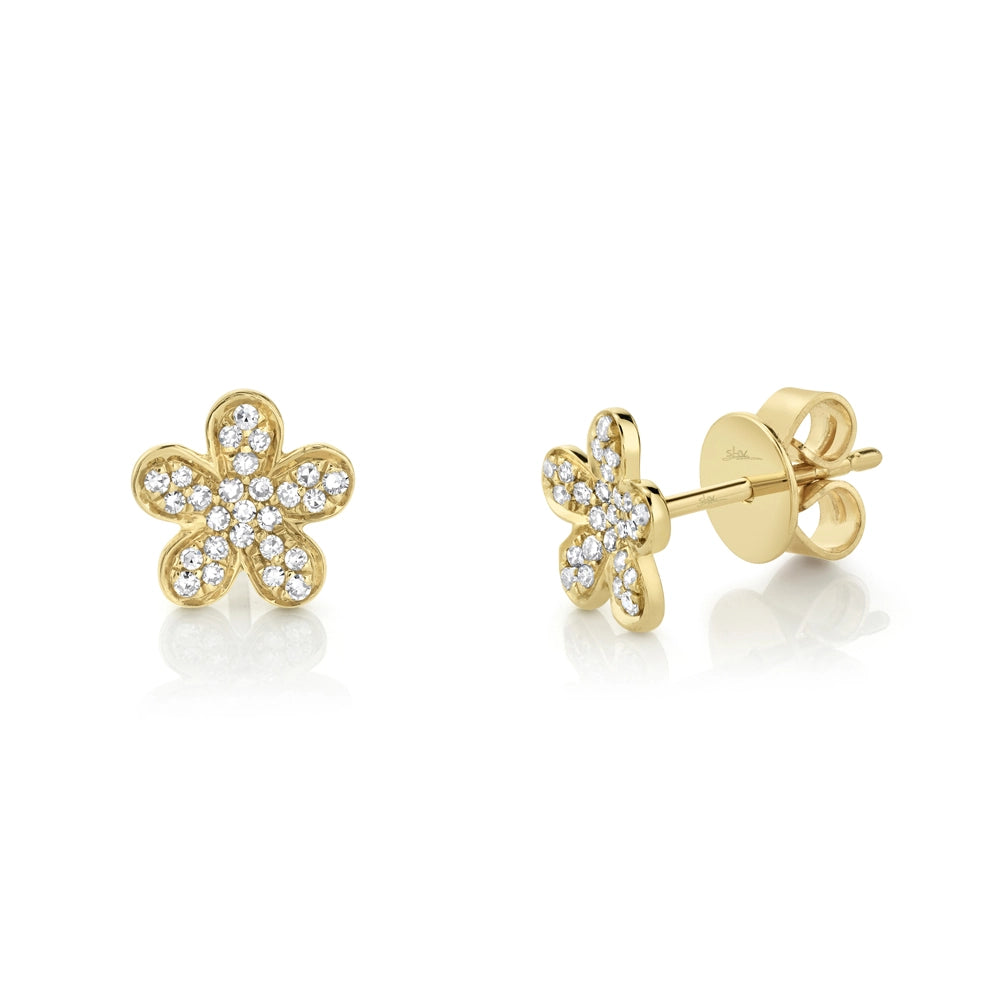 Earrings Earrings in Yellow Gold containing Diamond 450383