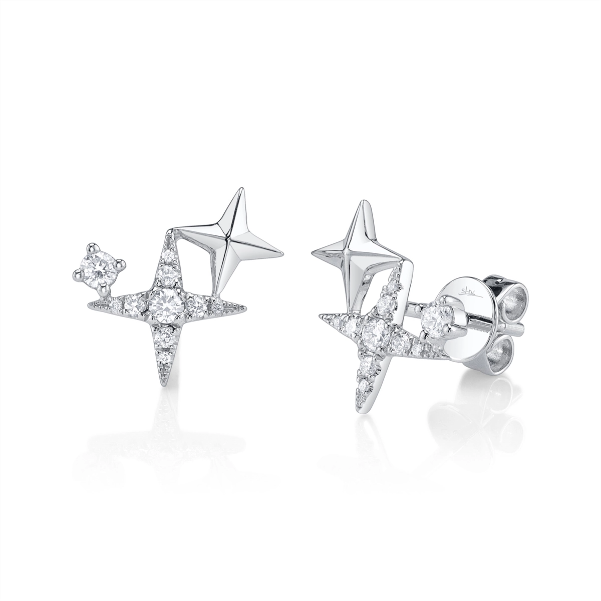 Earrings Earrings in White Gold containing Diamond 450384
