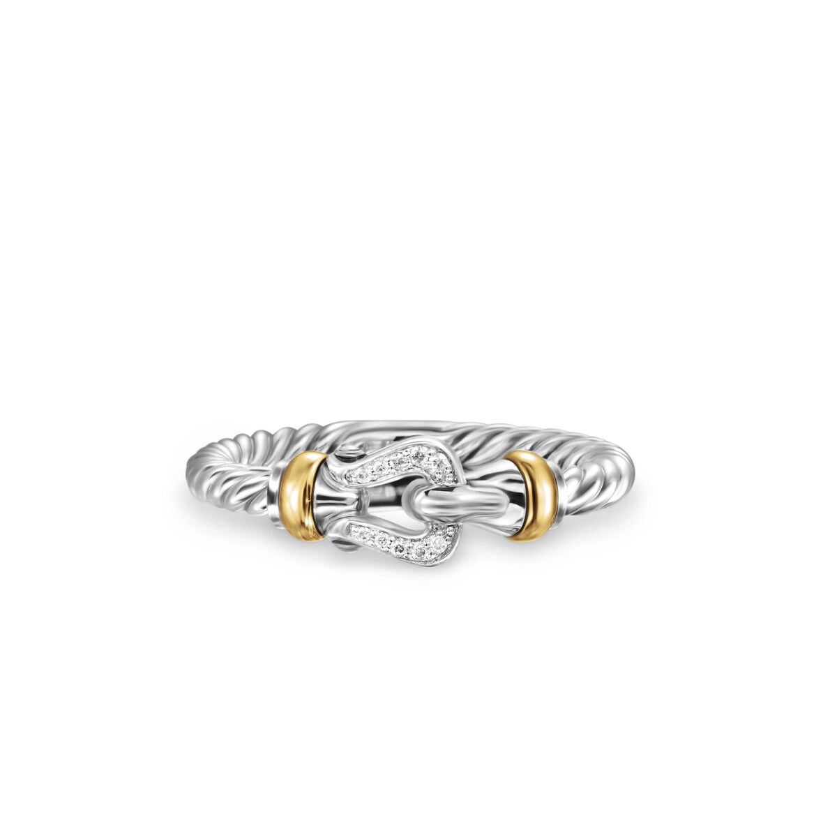 David Yurman Rings in Mixed Metals containing Diamond R16517DS8ADI7