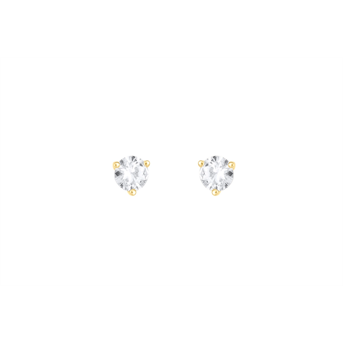 Earrings Earrings in Yellow Gold containing Diamond 450470