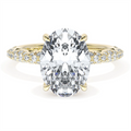 Tacori Engagement Rings in Yellow Gold containing Diamond 402 2.4 OV 10X7 Y