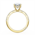 Tacori Engagement Rings in Yellow Gold containing Diamond 402 2.4 OV 10X7 Y