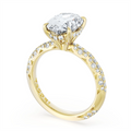 Tacori Engagement Rings in Yellow Gold containing Diamond 402 2.4 OV 10X7 Y