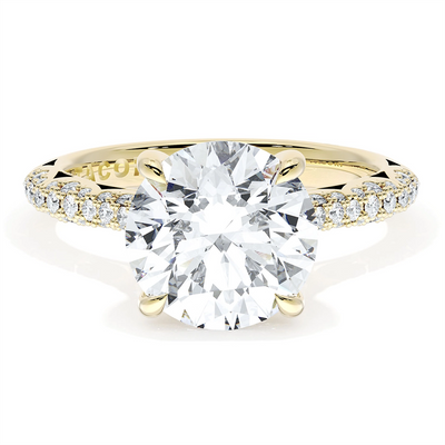 Tacori Engagement Rings in Yellow Gold containing Diamond 403 2.5 RD 8.5 Y