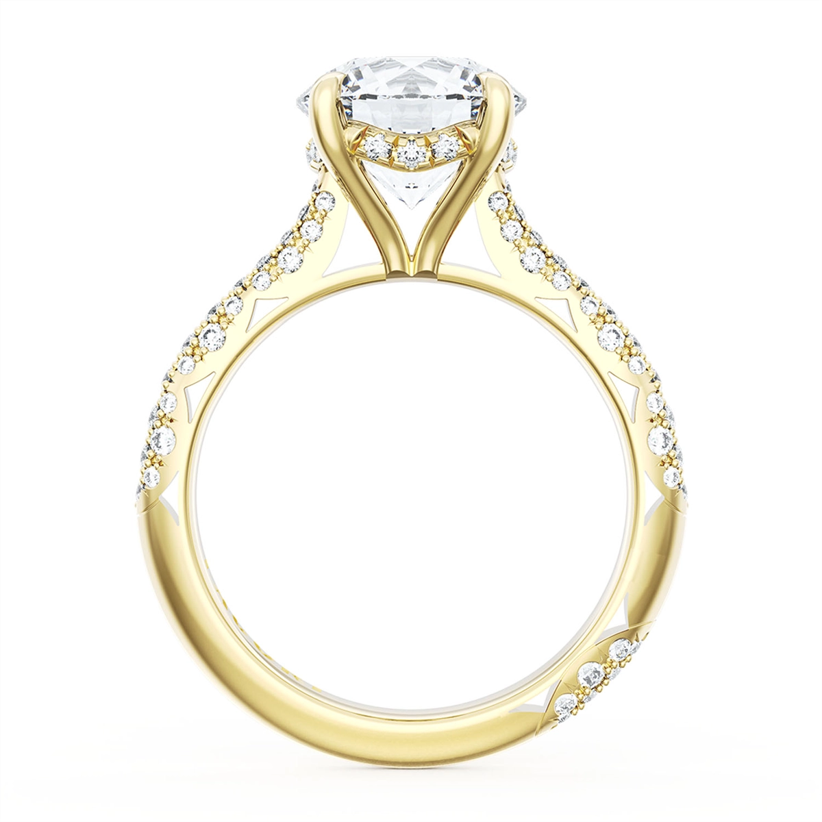 Tacori Engagement Rings in Yellow Gold containing Diamond 403 2.5 RD 8.5 Y