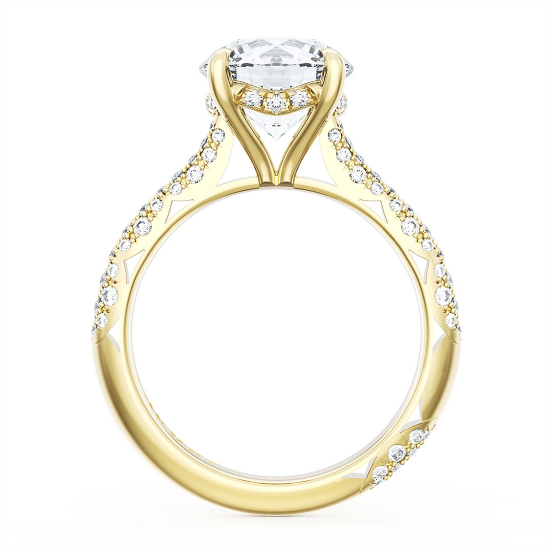 Tacori Engagement Rings in Yellow Gold containing Diamond 403 2.5 RD 8.5 Y