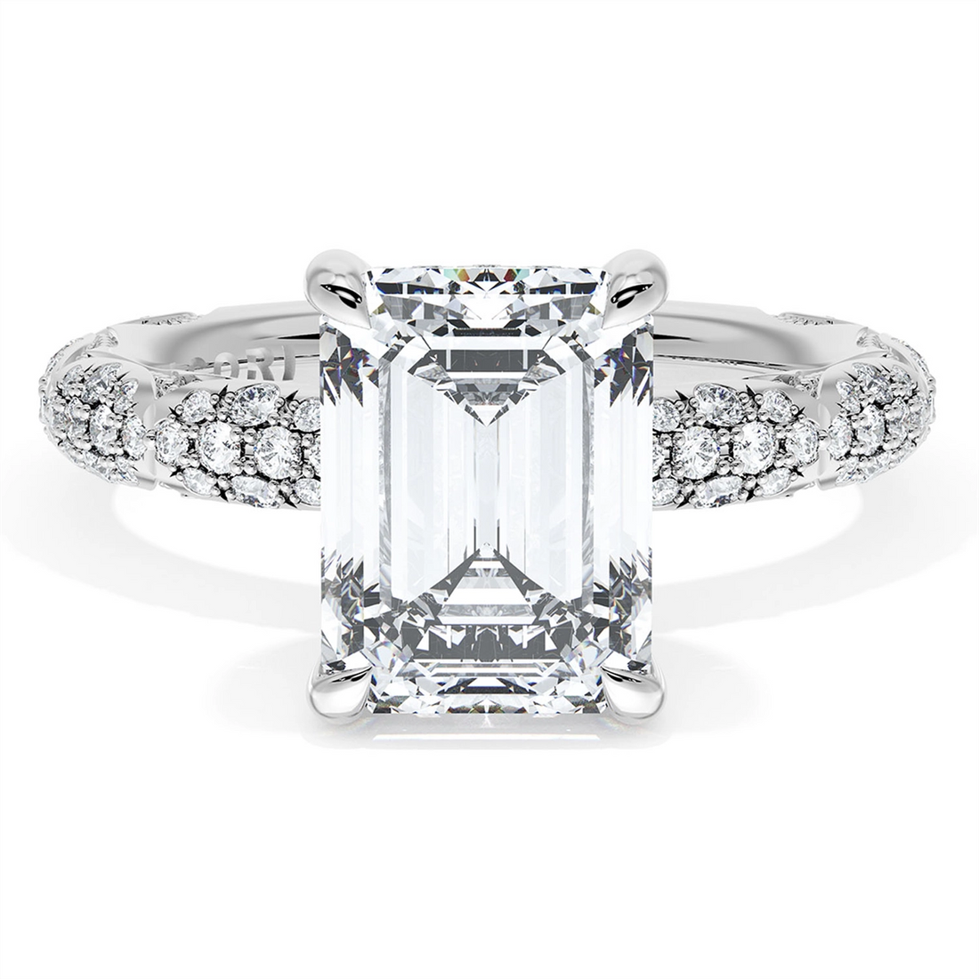 Tacori Engagement Rings in Platinum/Palladium containing Diamond 450495